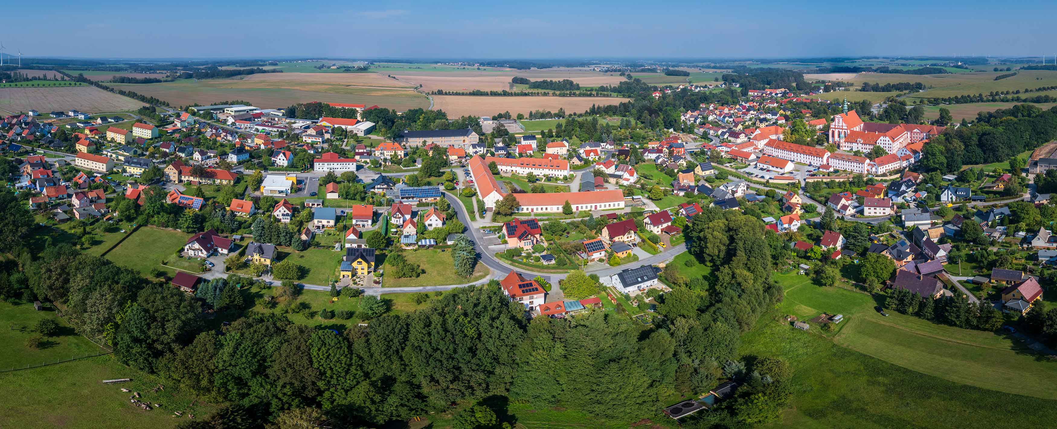 Luftbild von Panschwitz-Kuckau